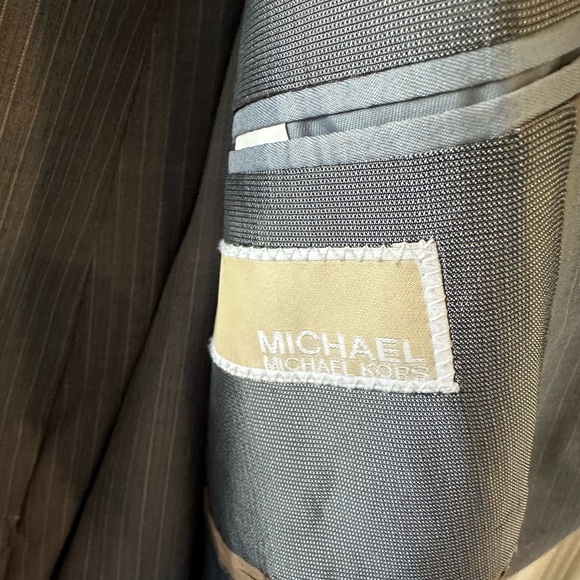 Michal Kohrs gray pinstripe suit - Picture 2 of 2
